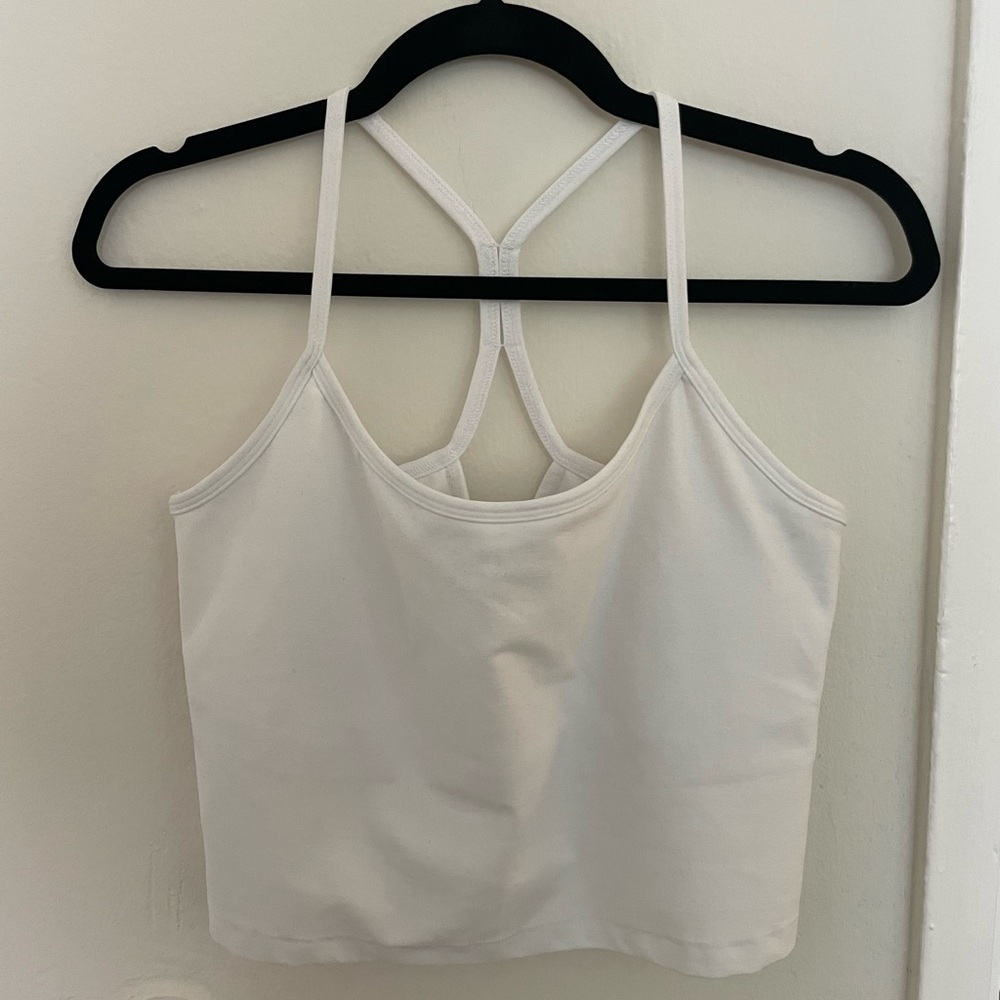 Spacedye Slim Racerback Cropped Tank